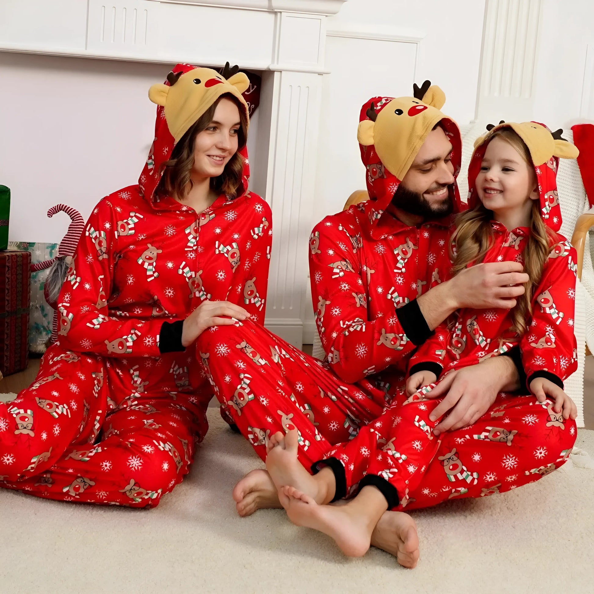  Men's Christmas Themed One-Piece Pyjama