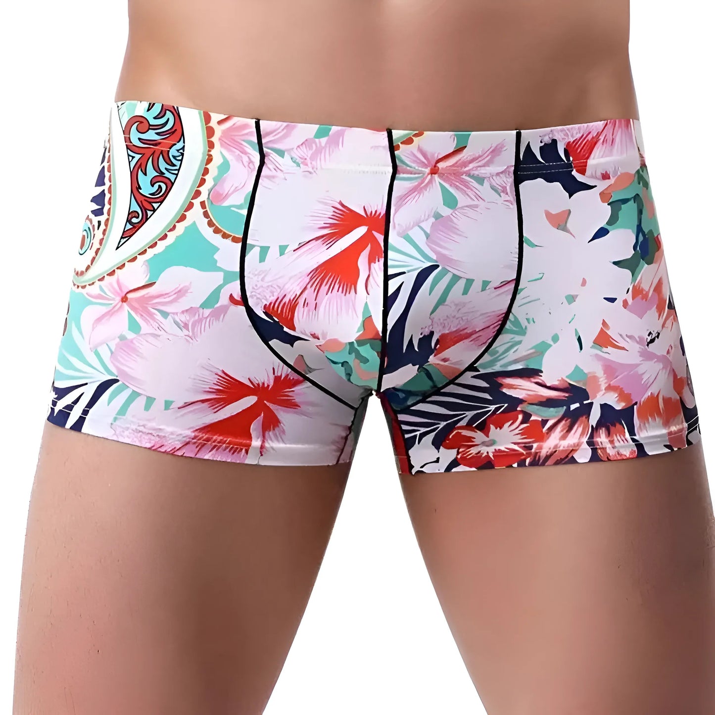  Men's Floral Boxer Shorts