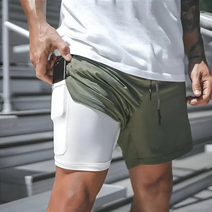  Men's Long Swim Shorts