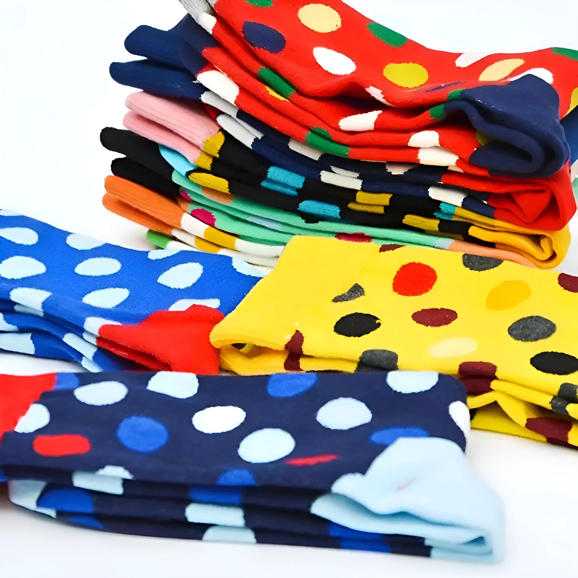  Men's Polka Dot Socks