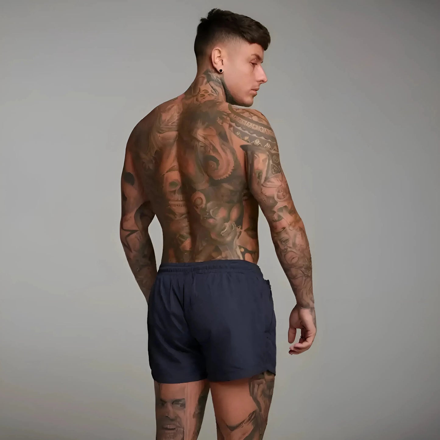 Men's Swim Shorts with Pocket