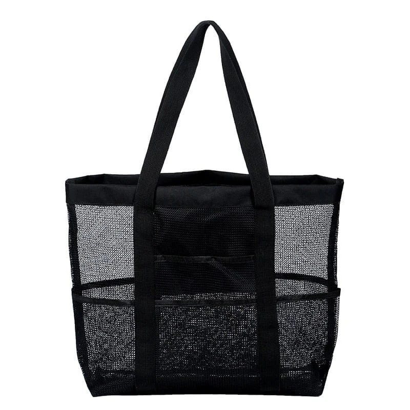 Mesh beach bag - brak