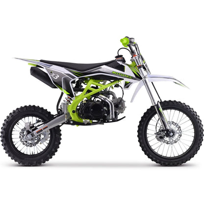 MotoTec X3 125cc 4-Stroke Gas Dirt Bikes