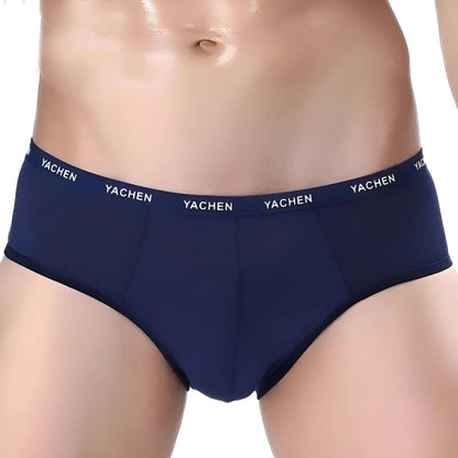 Navy Breathable Men's Briefs