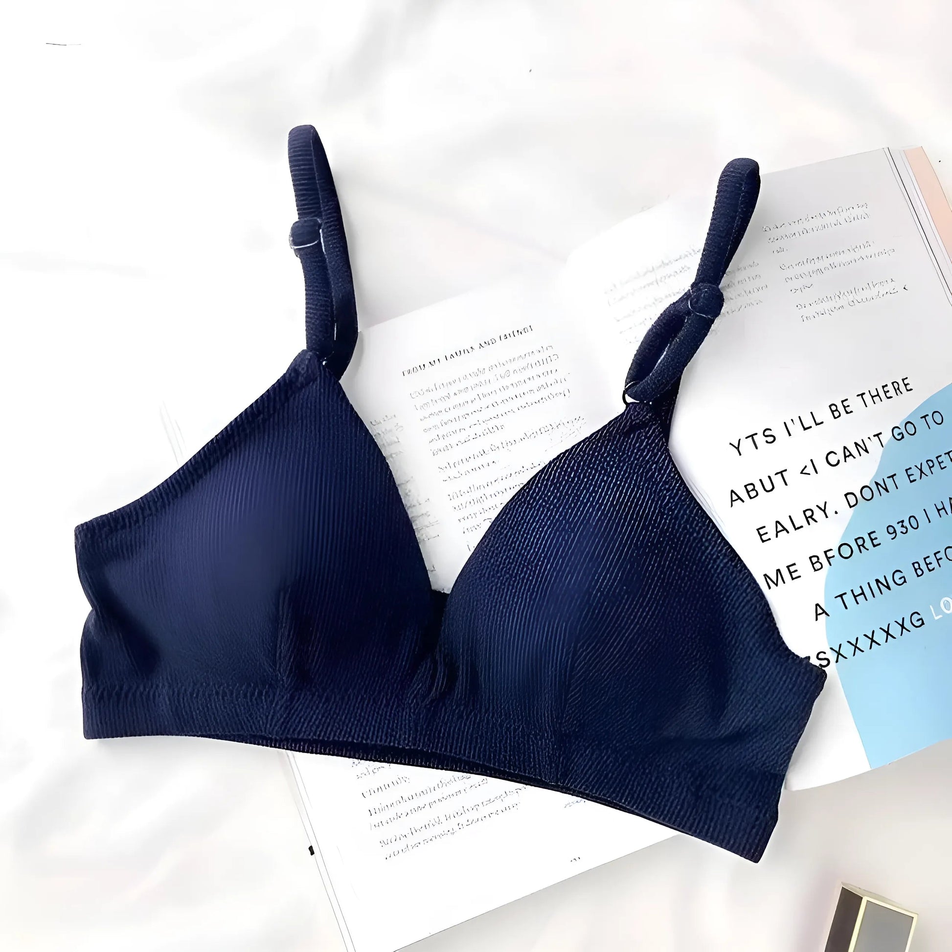 Navy Classic Triangle Cup Bra