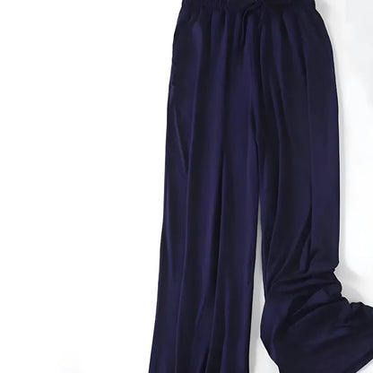 Navy Loose Sleep Trousers