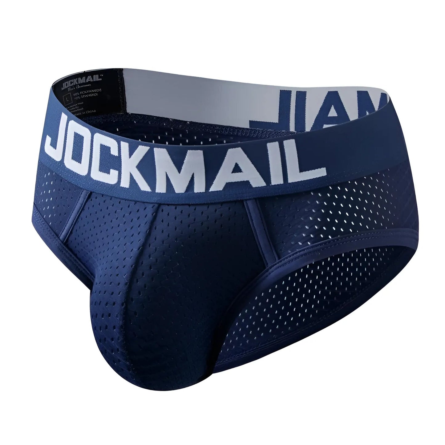 Navy Men's Double Push-Up Briefs