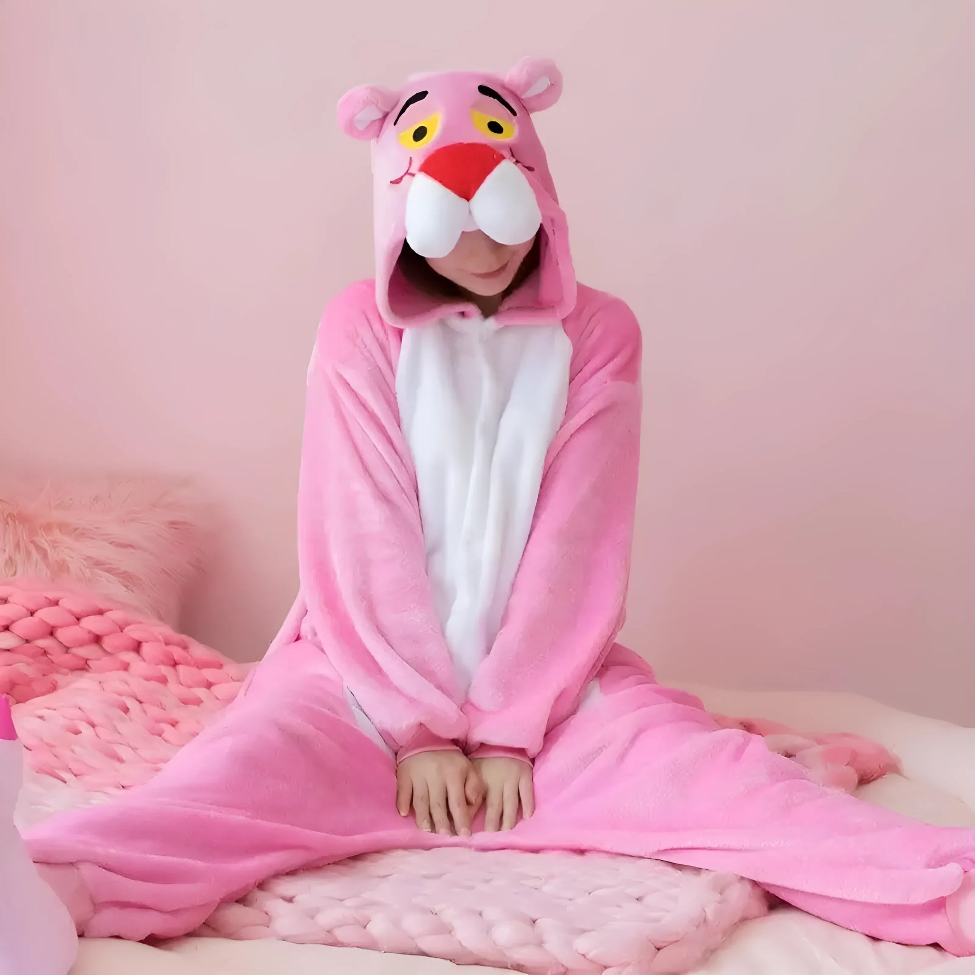  Onesie różowa pantera