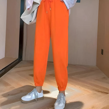 Orange Classic Sports Tracksuits