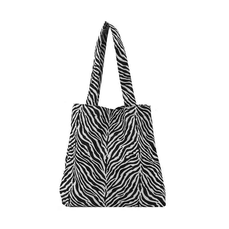 Patterned beach bag - brak