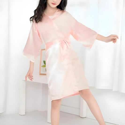 Peach Classic Children's Bathrobe