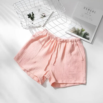 Peach Sleep Shorts