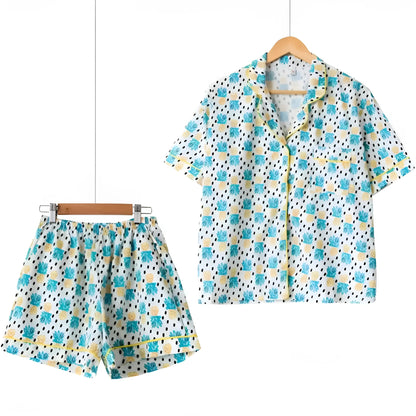  Pineapple Print Women's Pyjamas