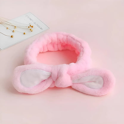 Pink Bunny Ear Headband