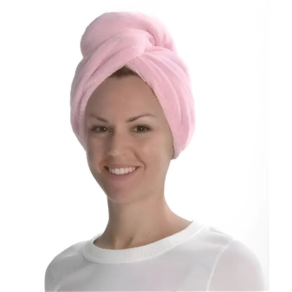 Pink Classic Hair Towel