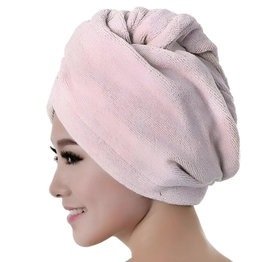 Pink Classic Hair Towel