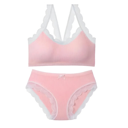 Pink Classic Lingerie Set