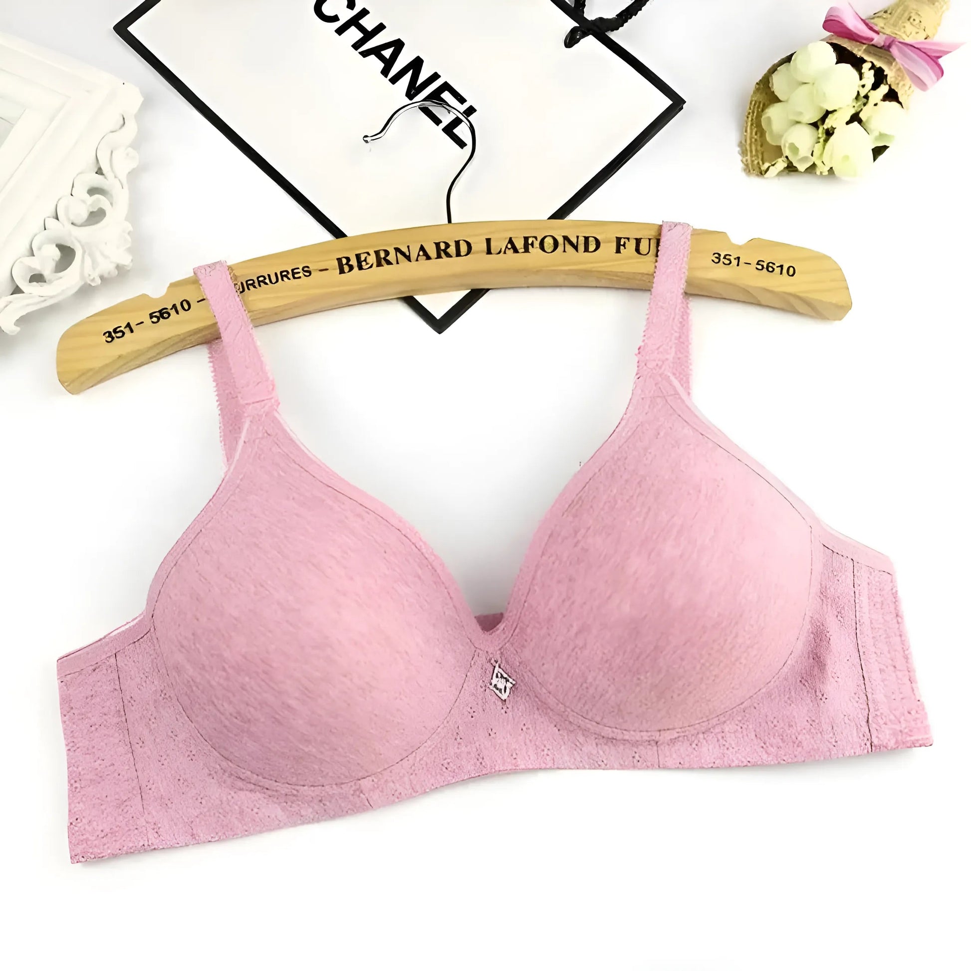 Pink Classic Push-Up Bra