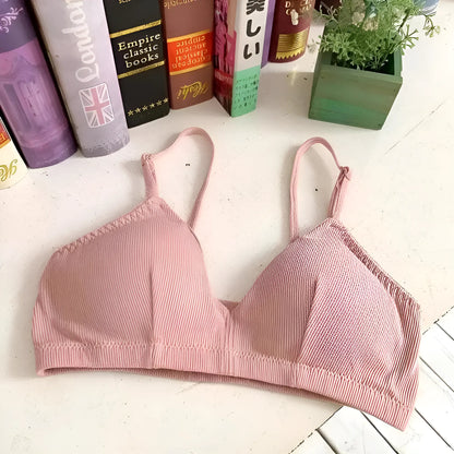 Pink Classic Triangle Cup Bra