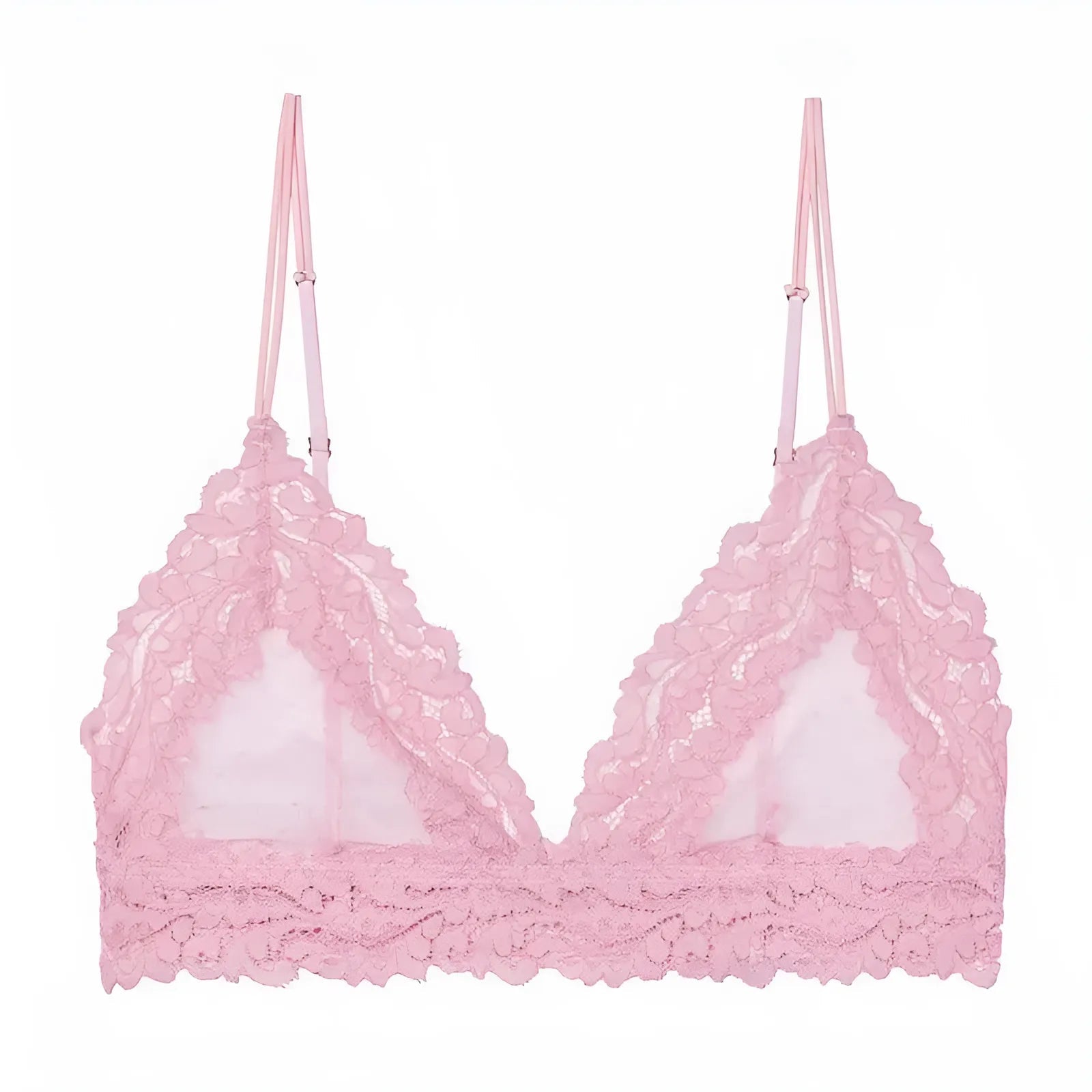 Pink Lace Bralette