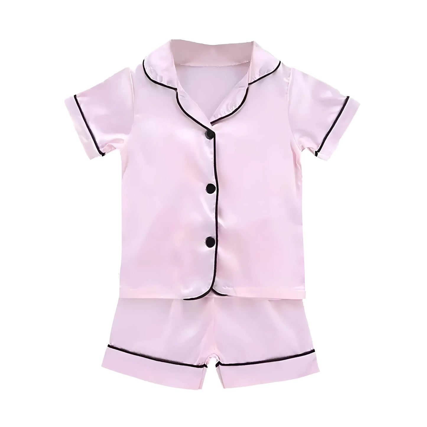 Pink Silk Children's Pyjamas