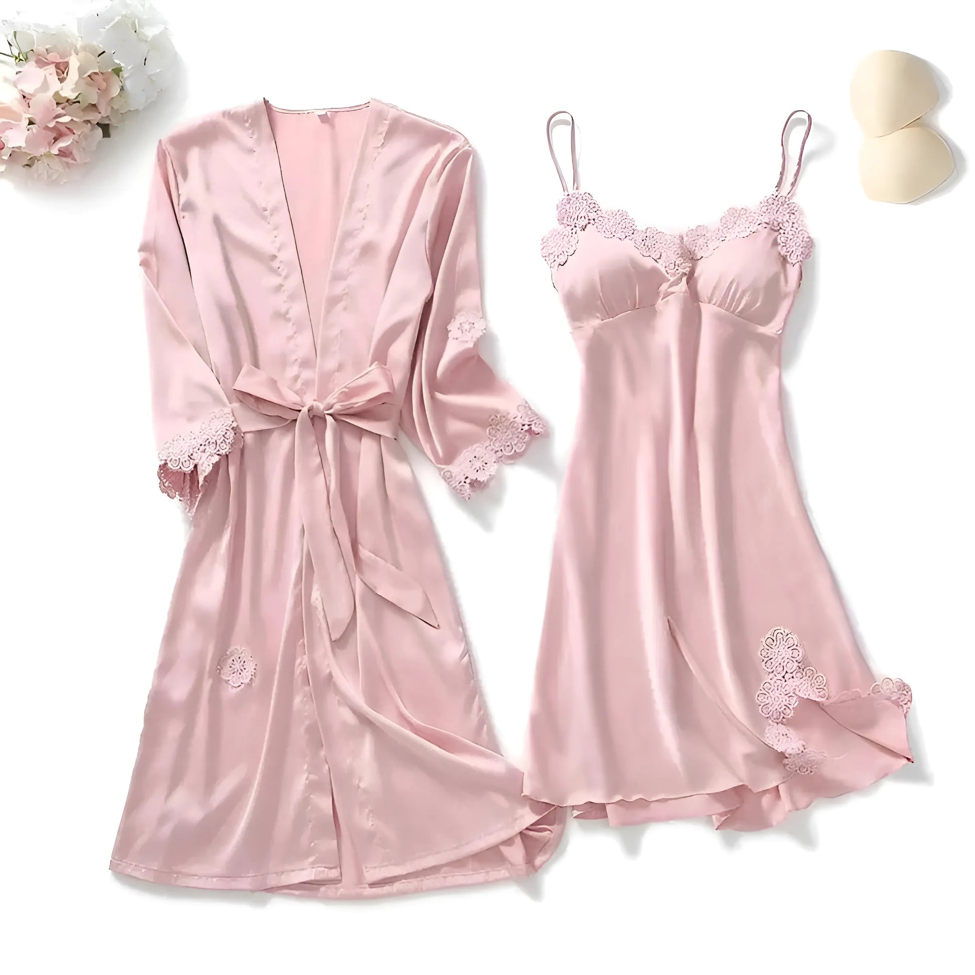 Pink Two-Piece Sleep Set