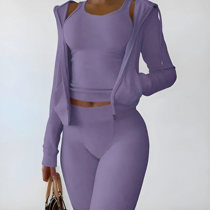 Purple 3-Piece Sports Set