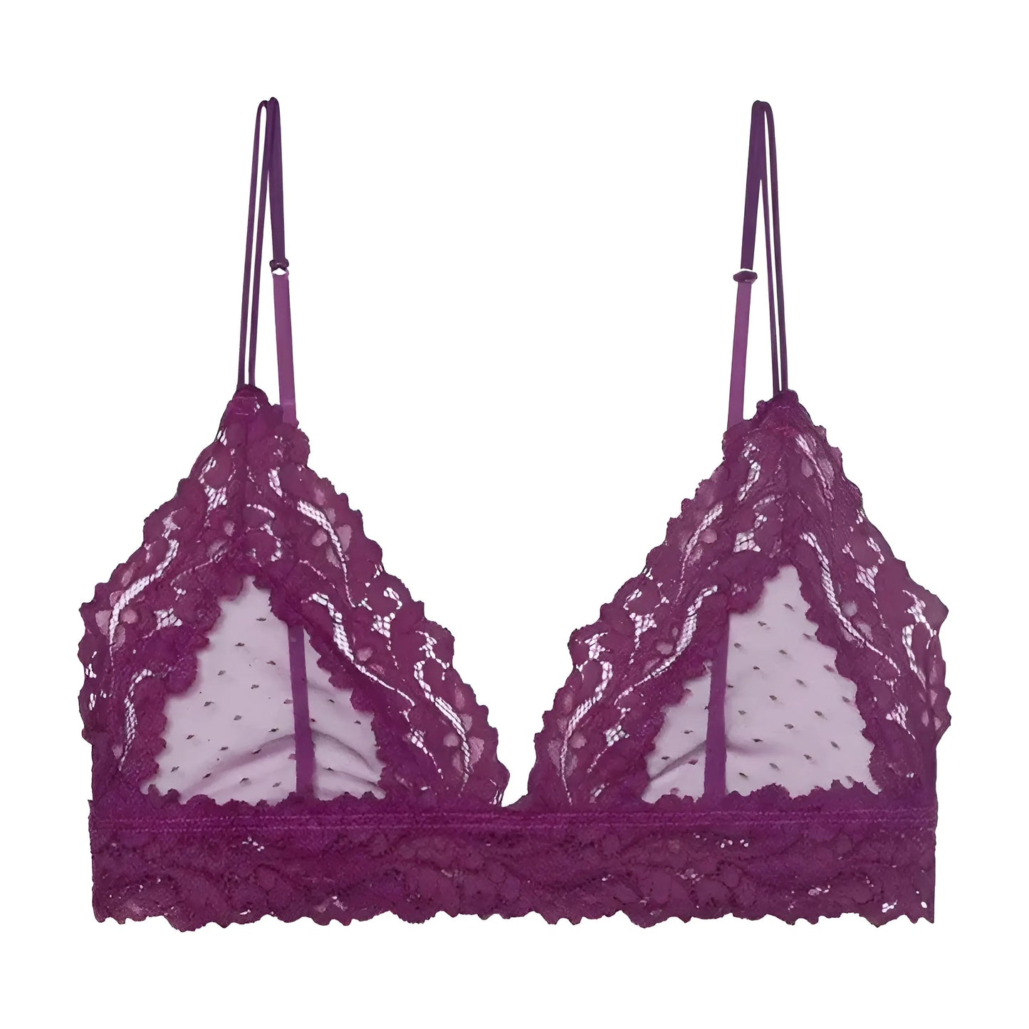 Purple Lace Bralette