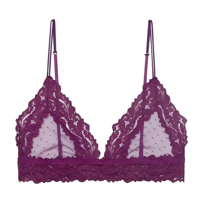 Purple Lace Bralette