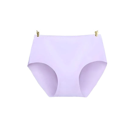 Purple Seamless High-Waisted Briefs