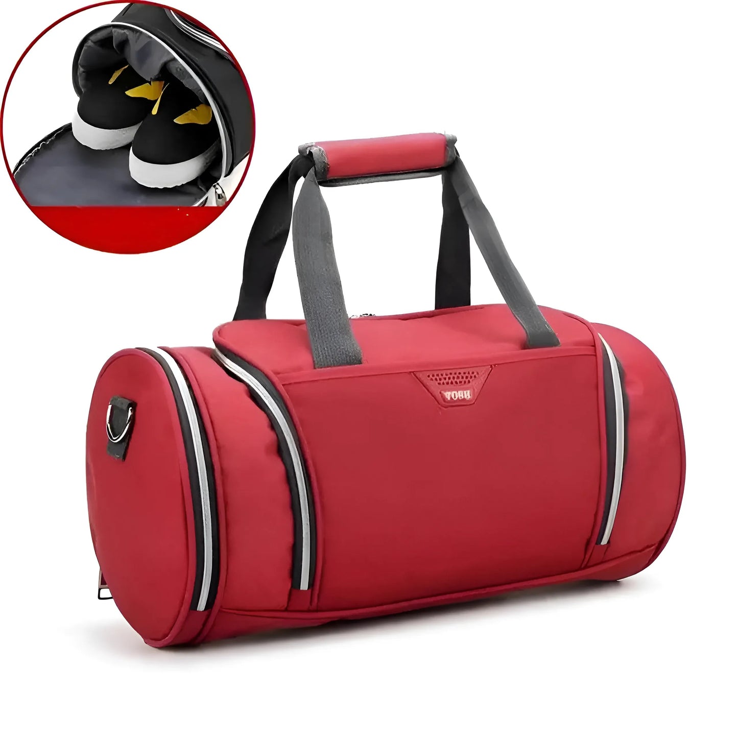 Red Classic Sports Holdall