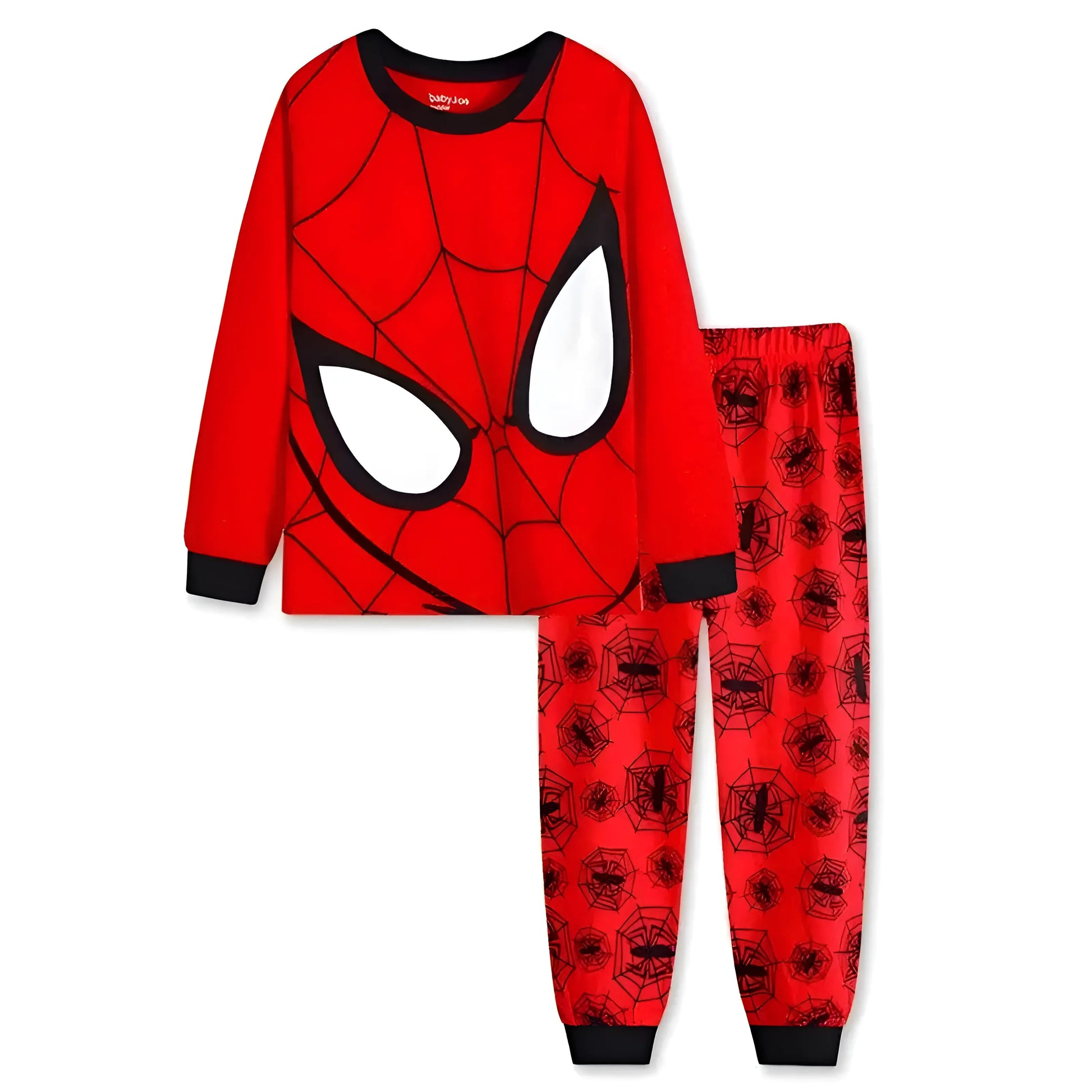 Red Kids' Superhero Pyjamas