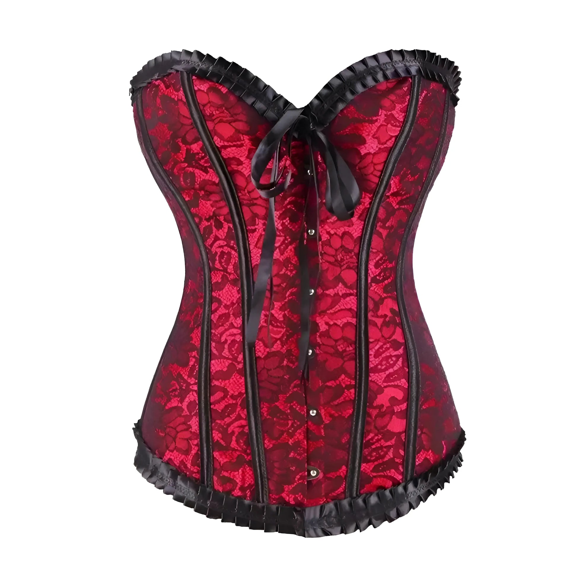 Red Lace Women's Corset