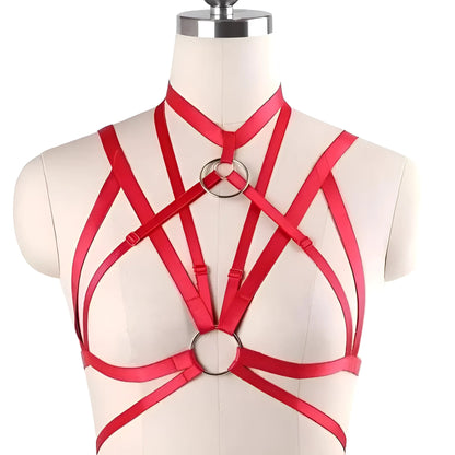 Red Pastel Coloured Harness