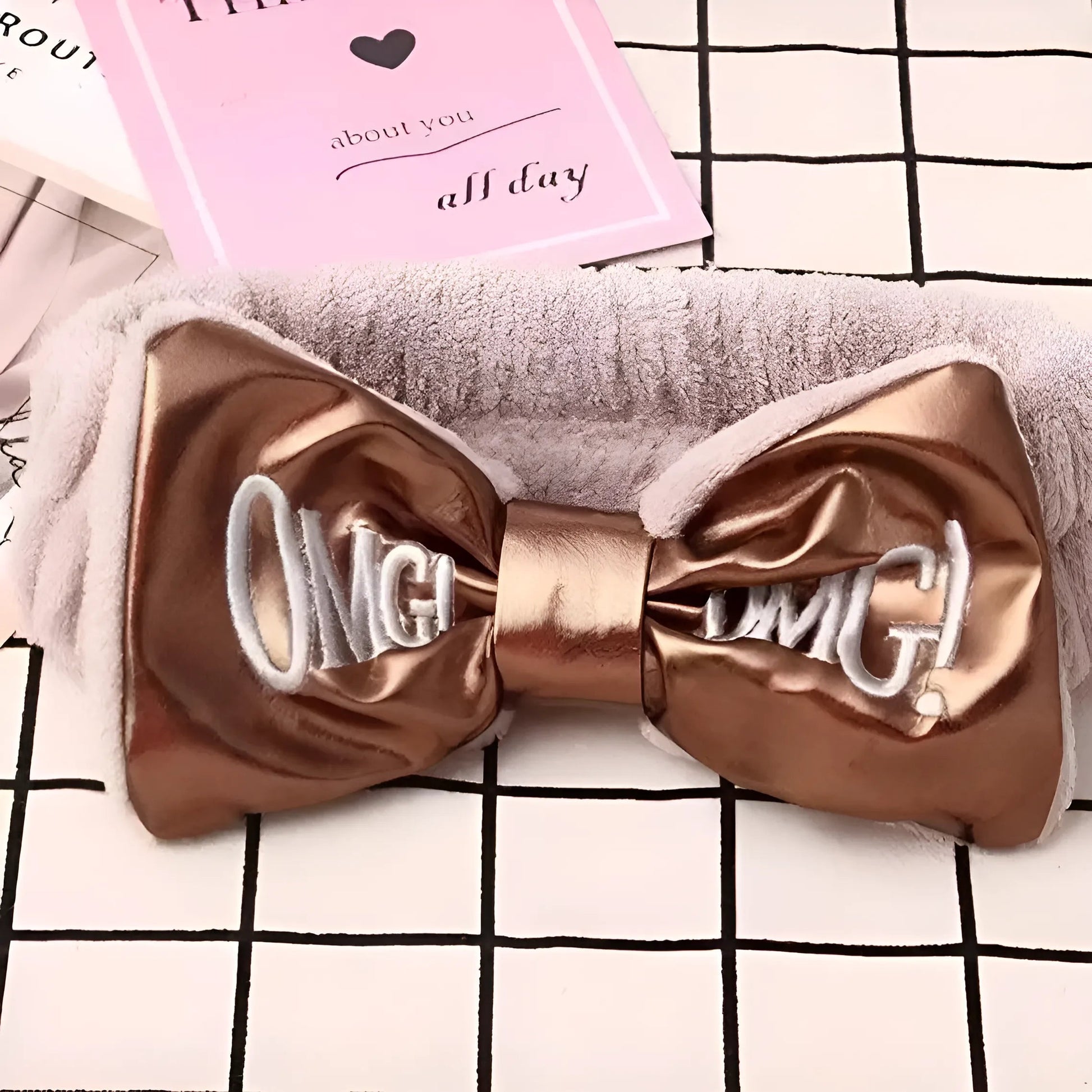  Satin Bow Hairband