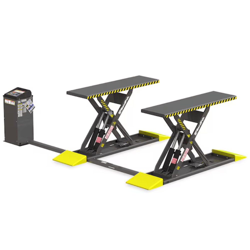 BendPak MDS-6LP Mid-Rise Scissor Lift 6000 Lb Open-Center 208-240V