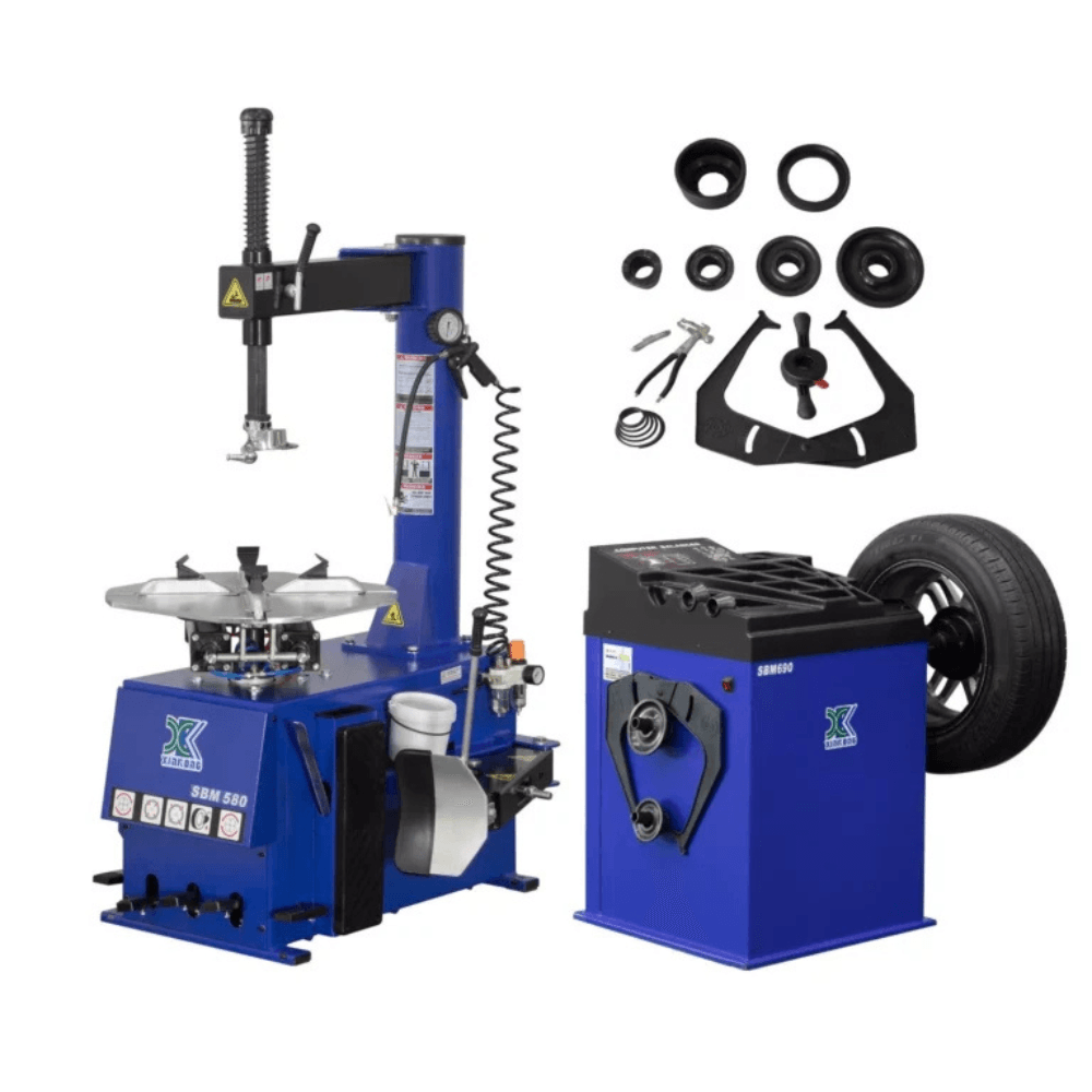Designasofadfw 2.0 HP Tire Changer & Wheel Balancer Combo 580/690
