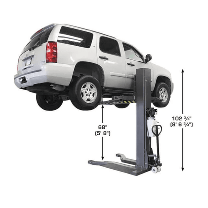 Atlas PSP-6000 6,000 lbs. Portable Single-Post Car Lift System