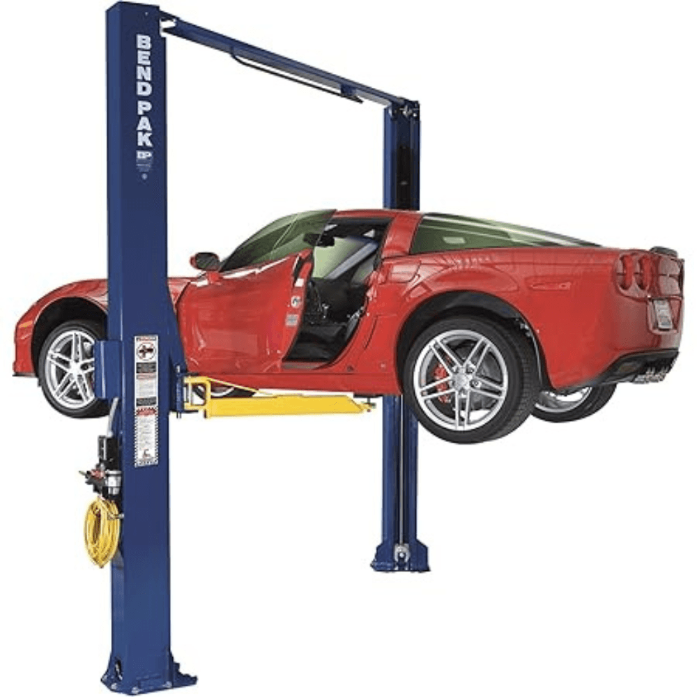 BendPak XPR-10AS-LP 10,000 lbs. Asymmetric 2-Post Lift with Low-Pro Arms