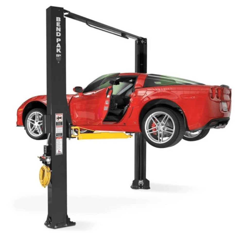 BendPak XPR-10AS-LP 10,000 lbs. Asymmetric 2-Post Lift with Low-Pro Arms