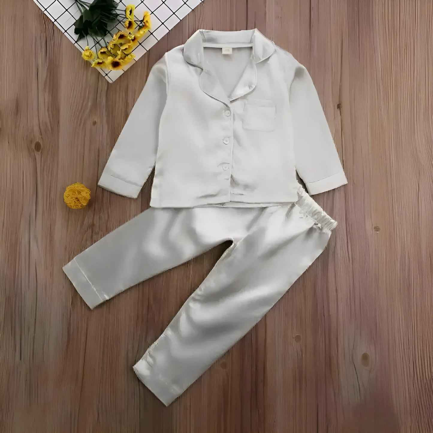 Silver Silk Children's Pyjamas