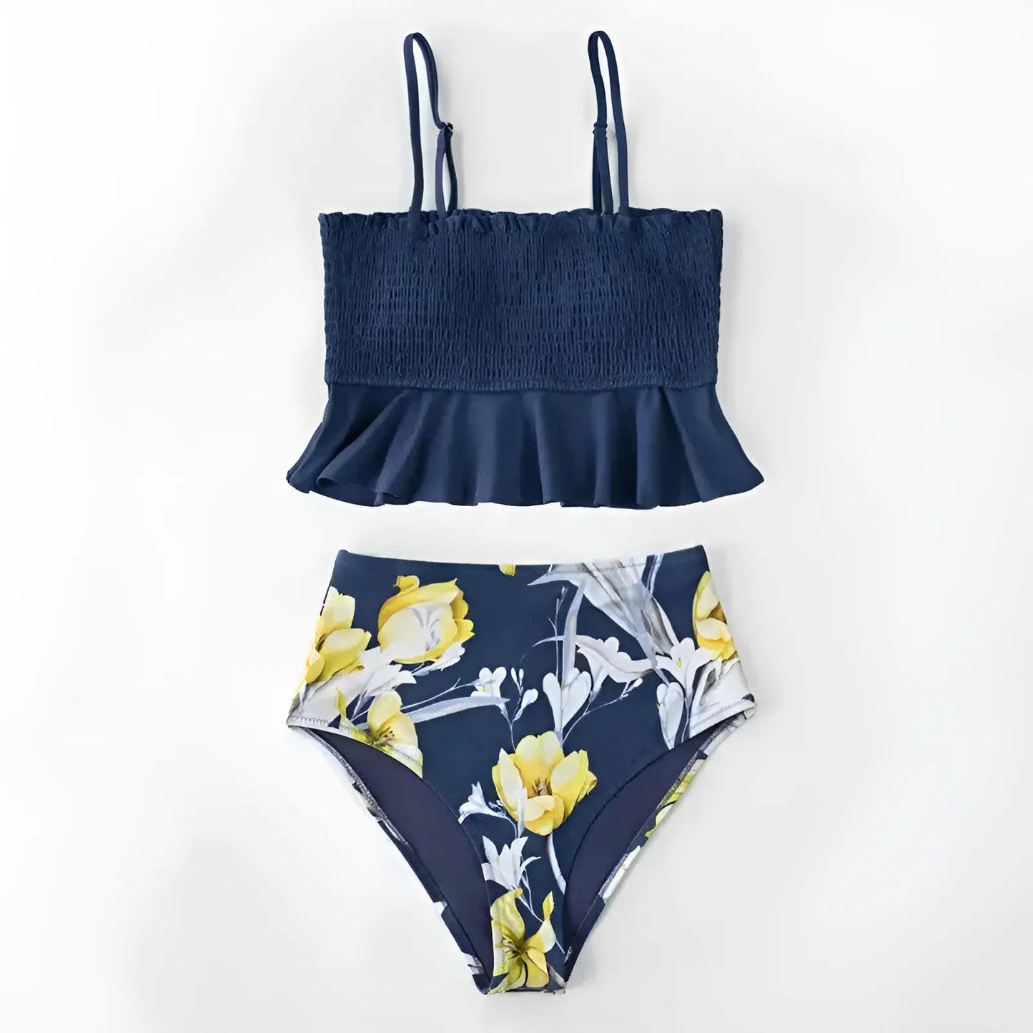  Two-Piece Ruffled Bikini Set