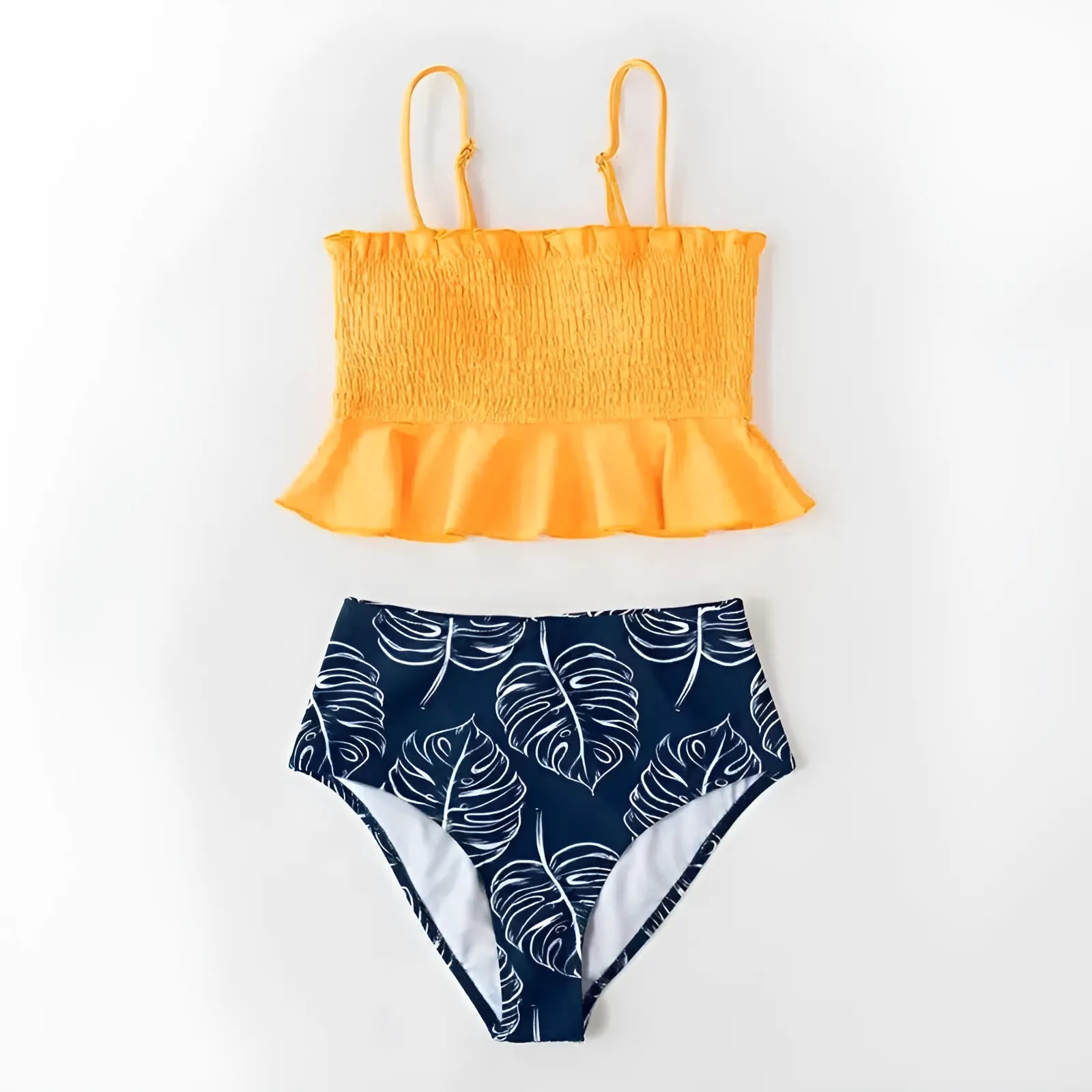  Two-Piece Ruffled Bikini Set