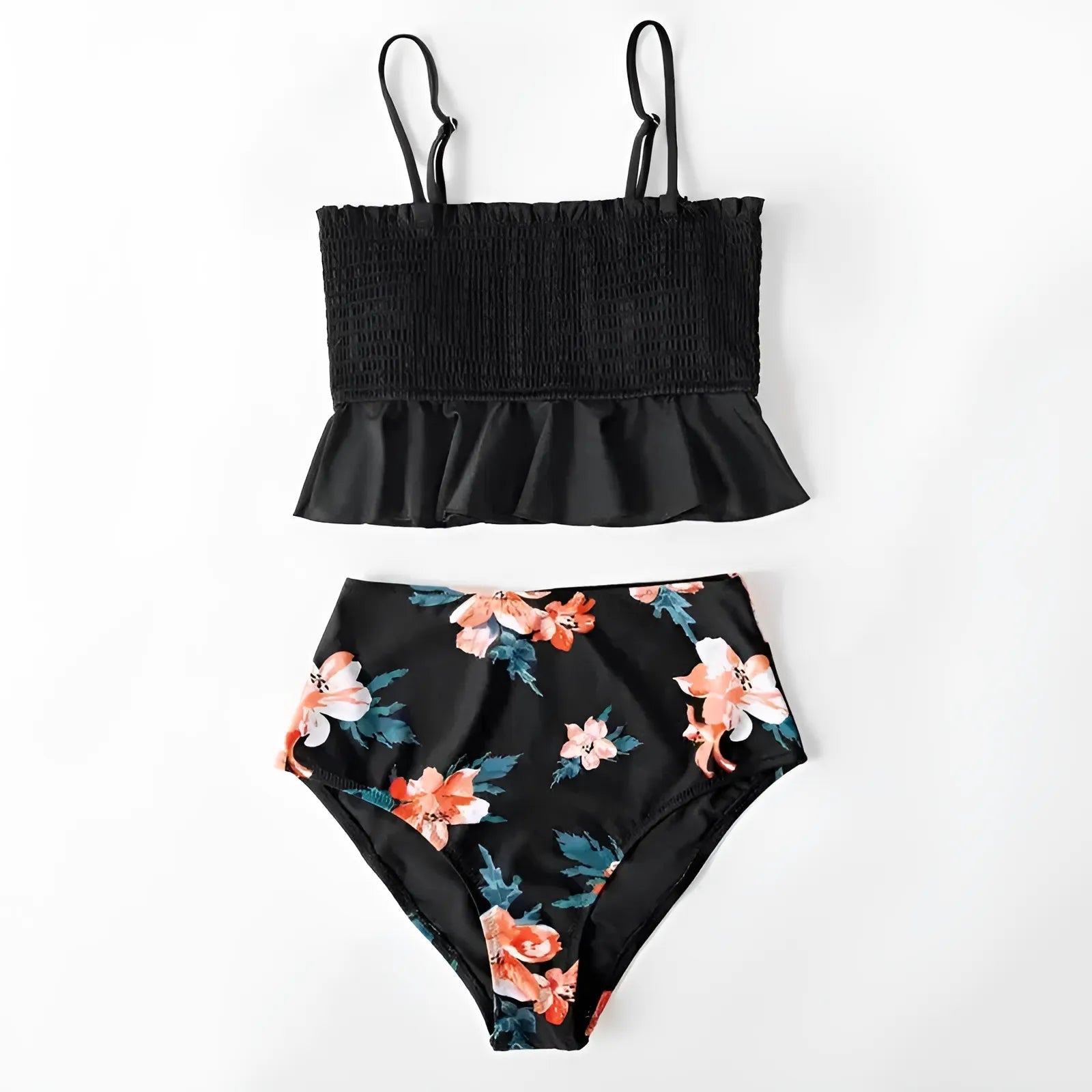  Two-Piece Ruffled Bikini Set