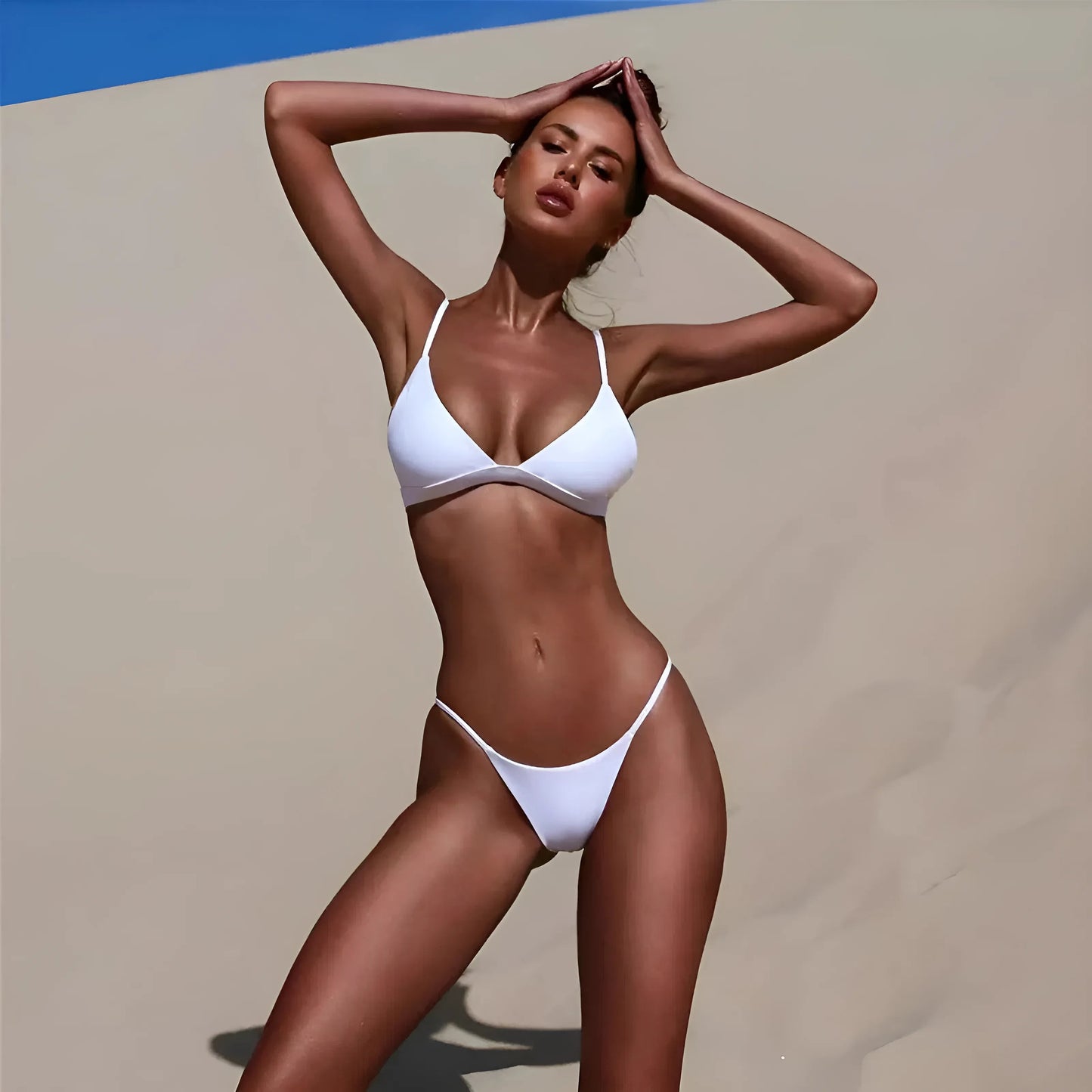  Two-Piece Swimsuit with Thin Straps