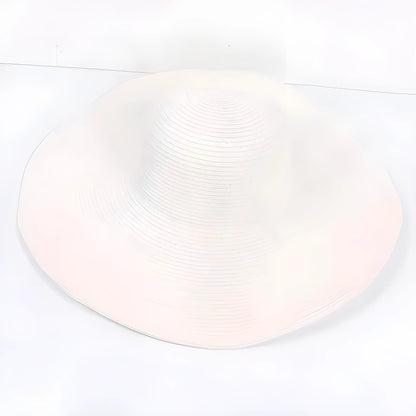 White Classic Beach Hat