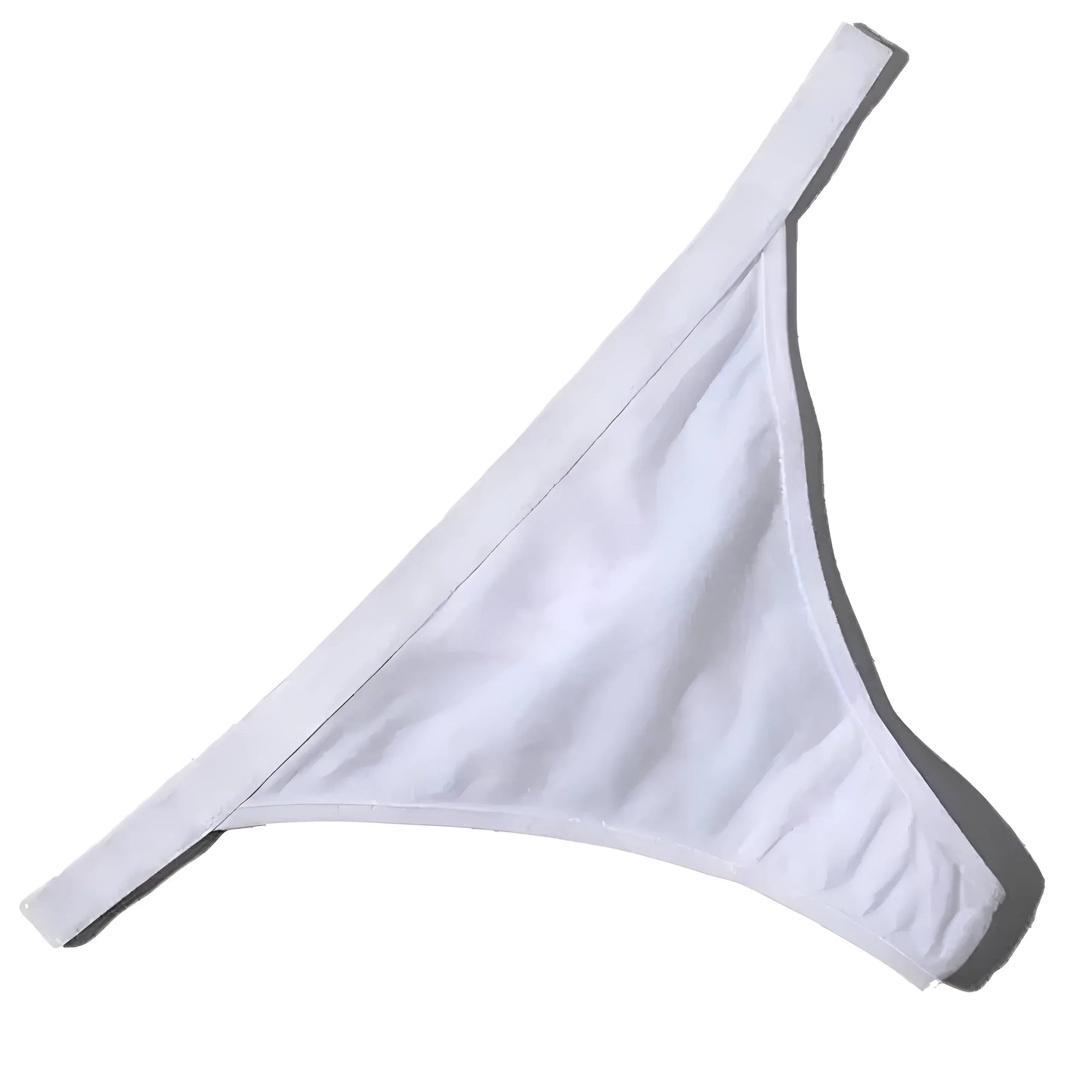 White Classic Cotton Thongs