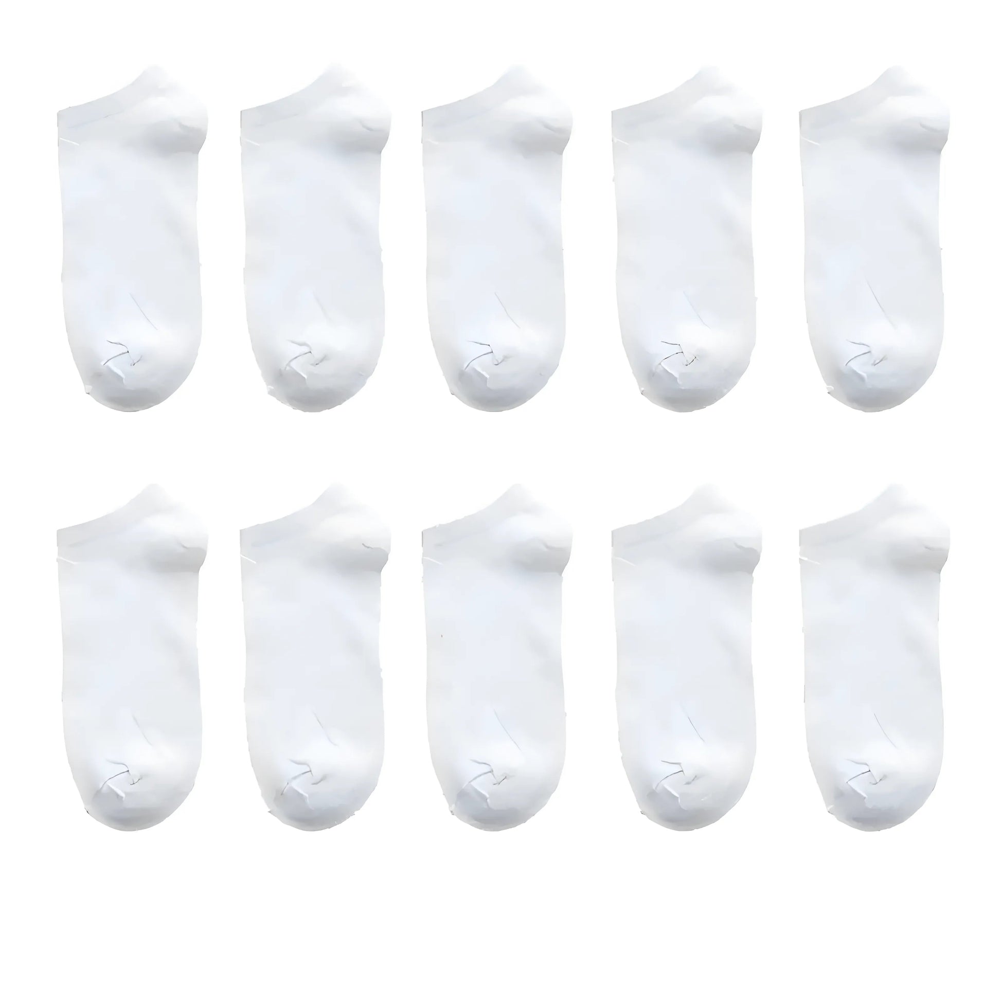 White Classic Socks - Pack of 10