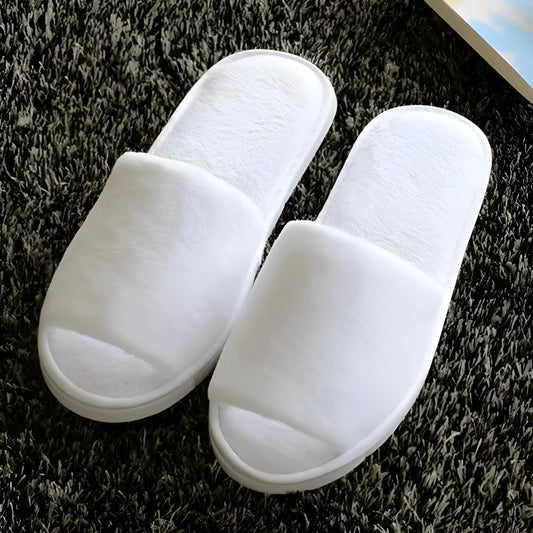 White Classic Women's Slippers