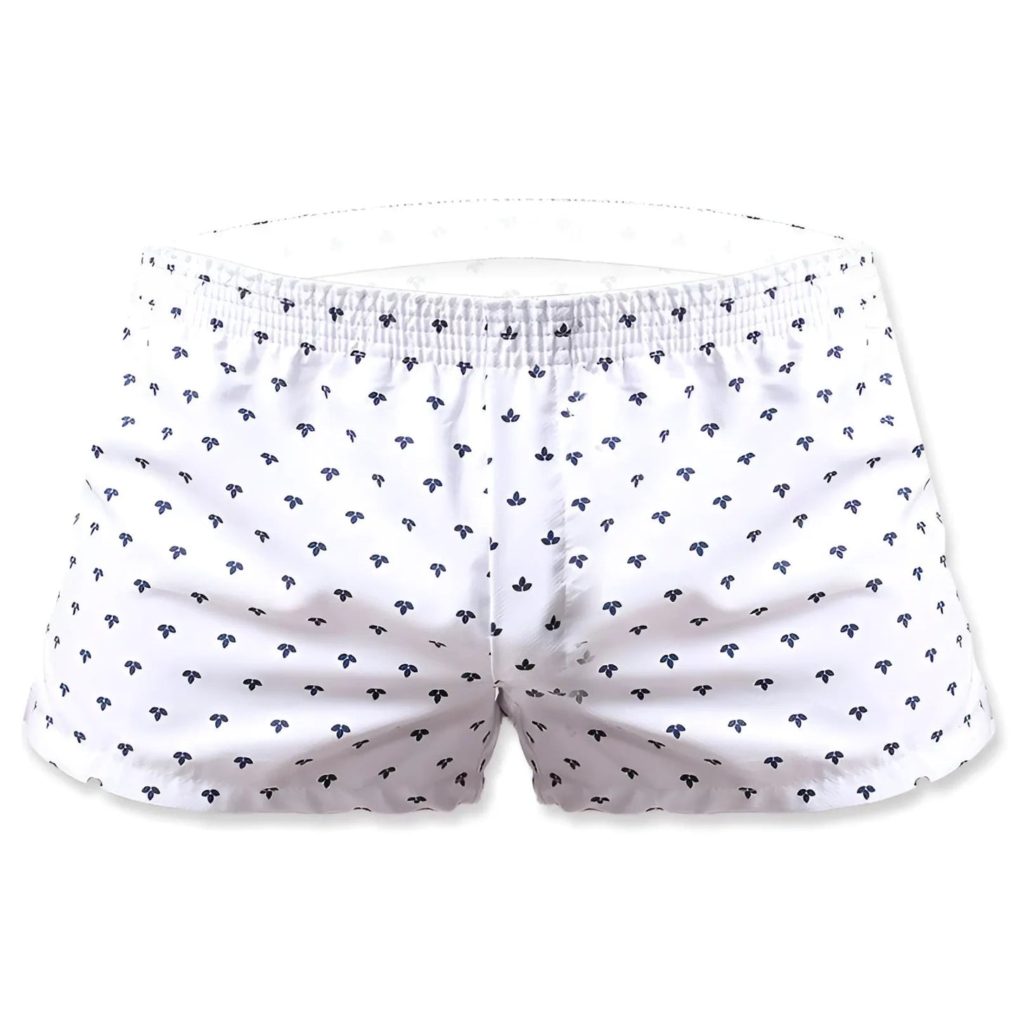 White Men's Loose Boxer Shorts